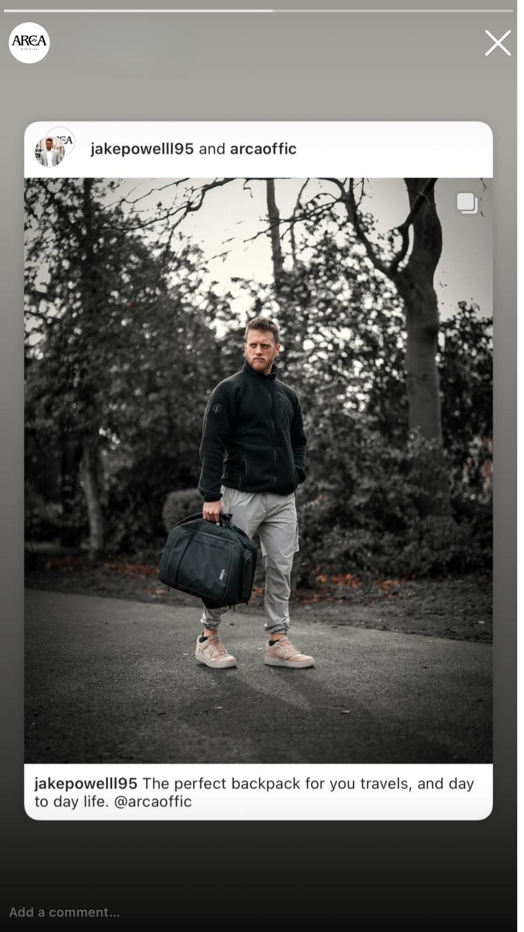 Arca The Roomy Pro Backpack Arca Official