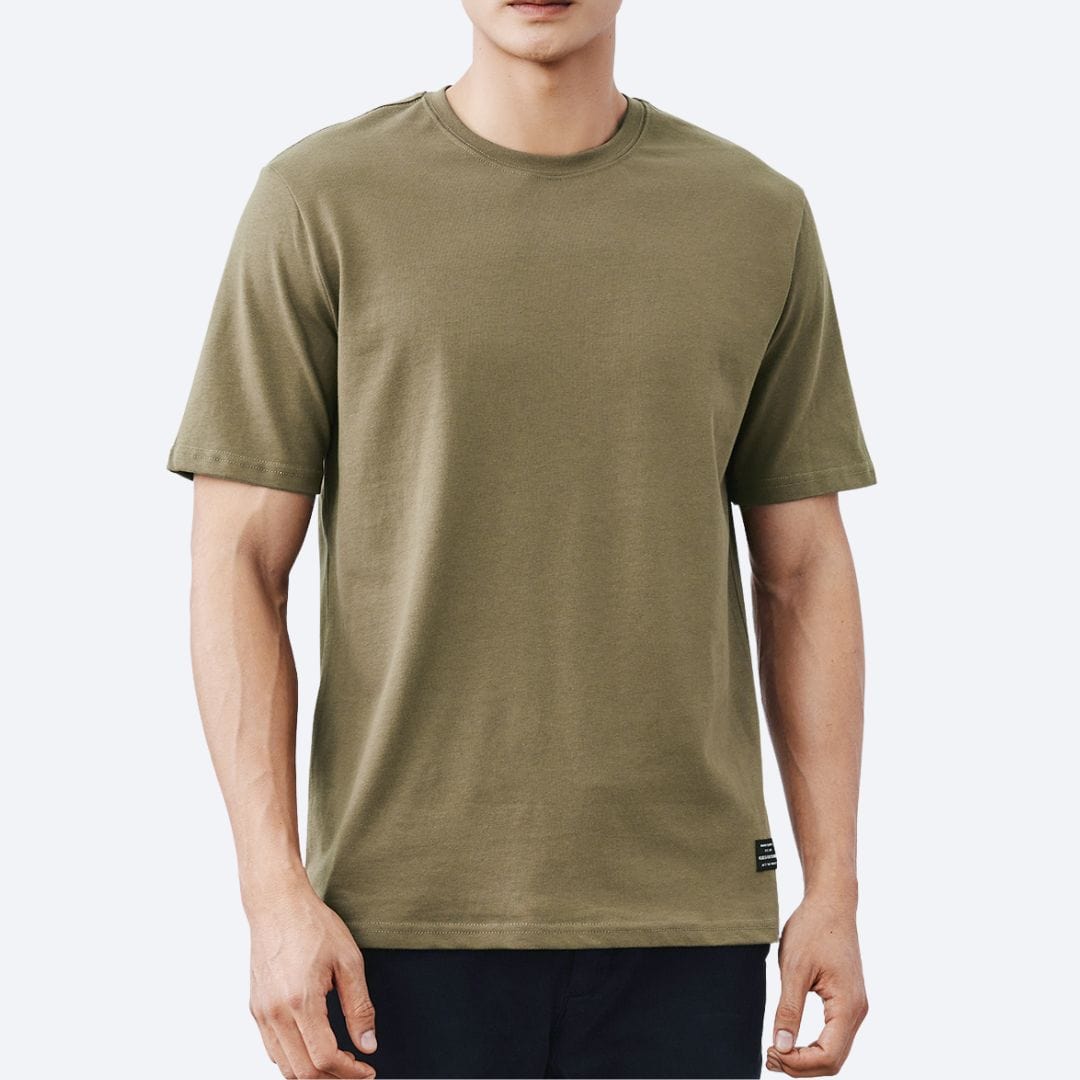 Heavyweight Cotton Tee Army green / M ARCA