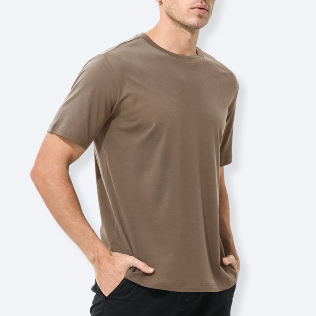 Mercerized Cotton T-Shirt ARCA