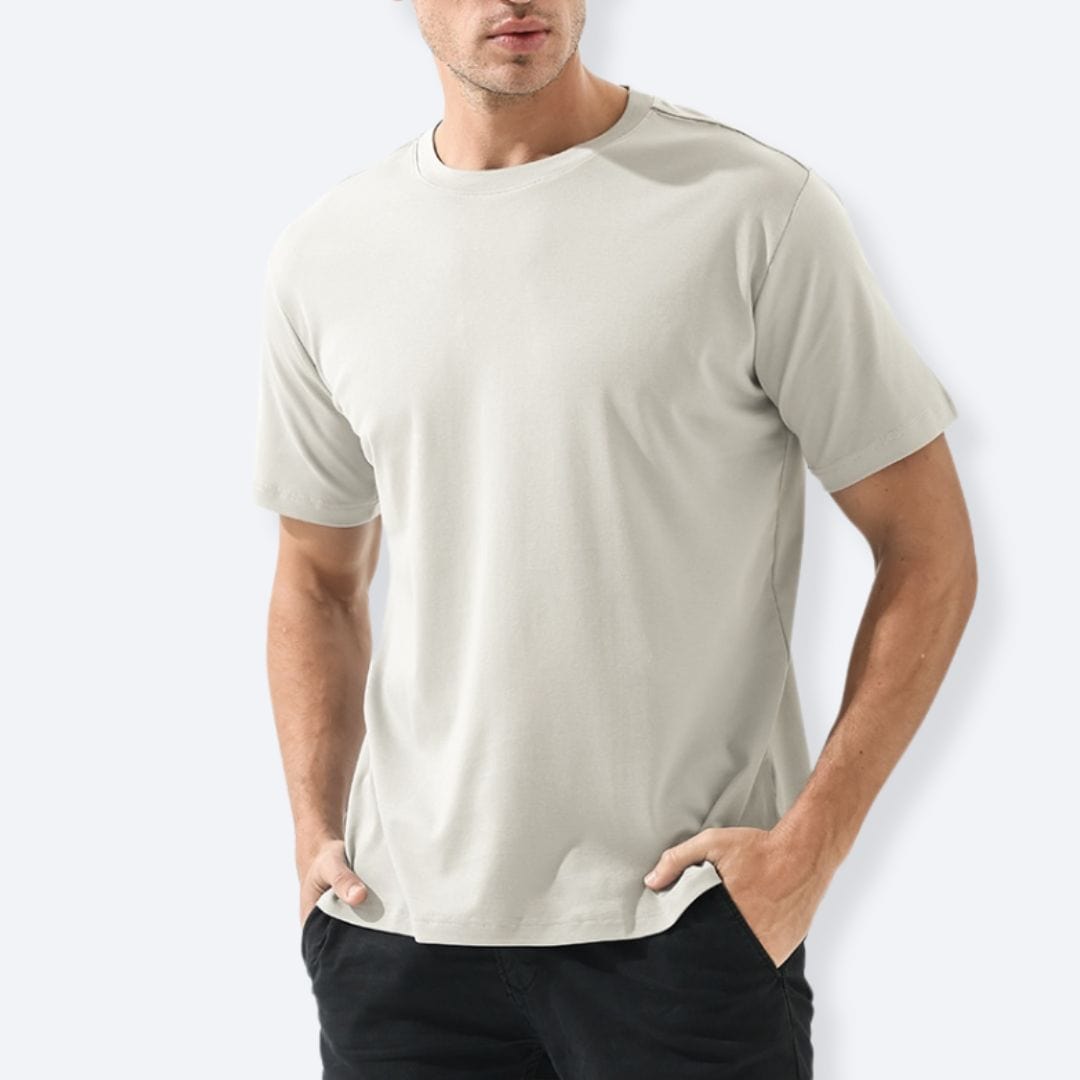Mercerized Cotton T-Shirt ARCA