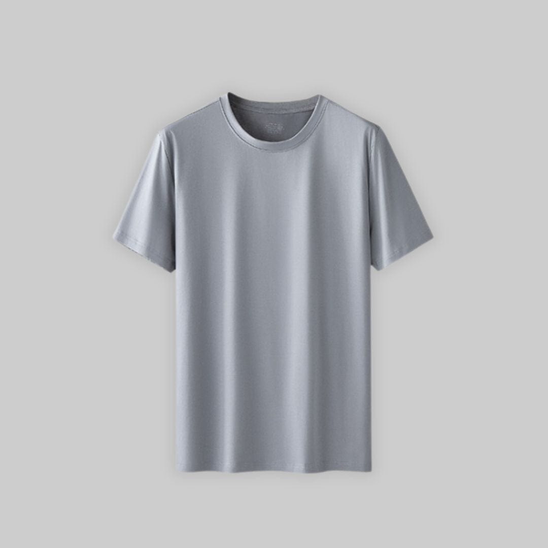 Mercerized Cotton T-Shirt Gray / L ARCA