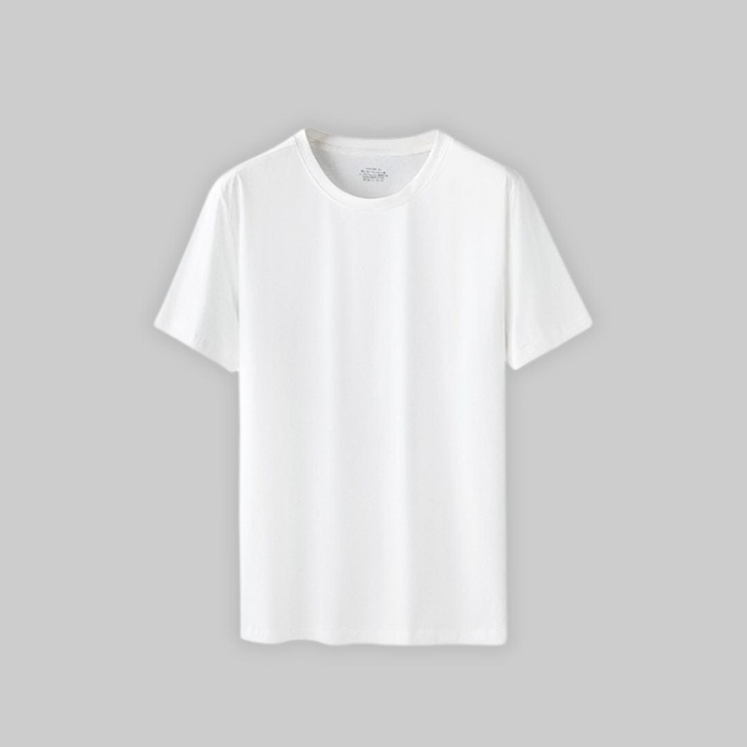 Mercerized Cotton T-Shirt White / L ARCA