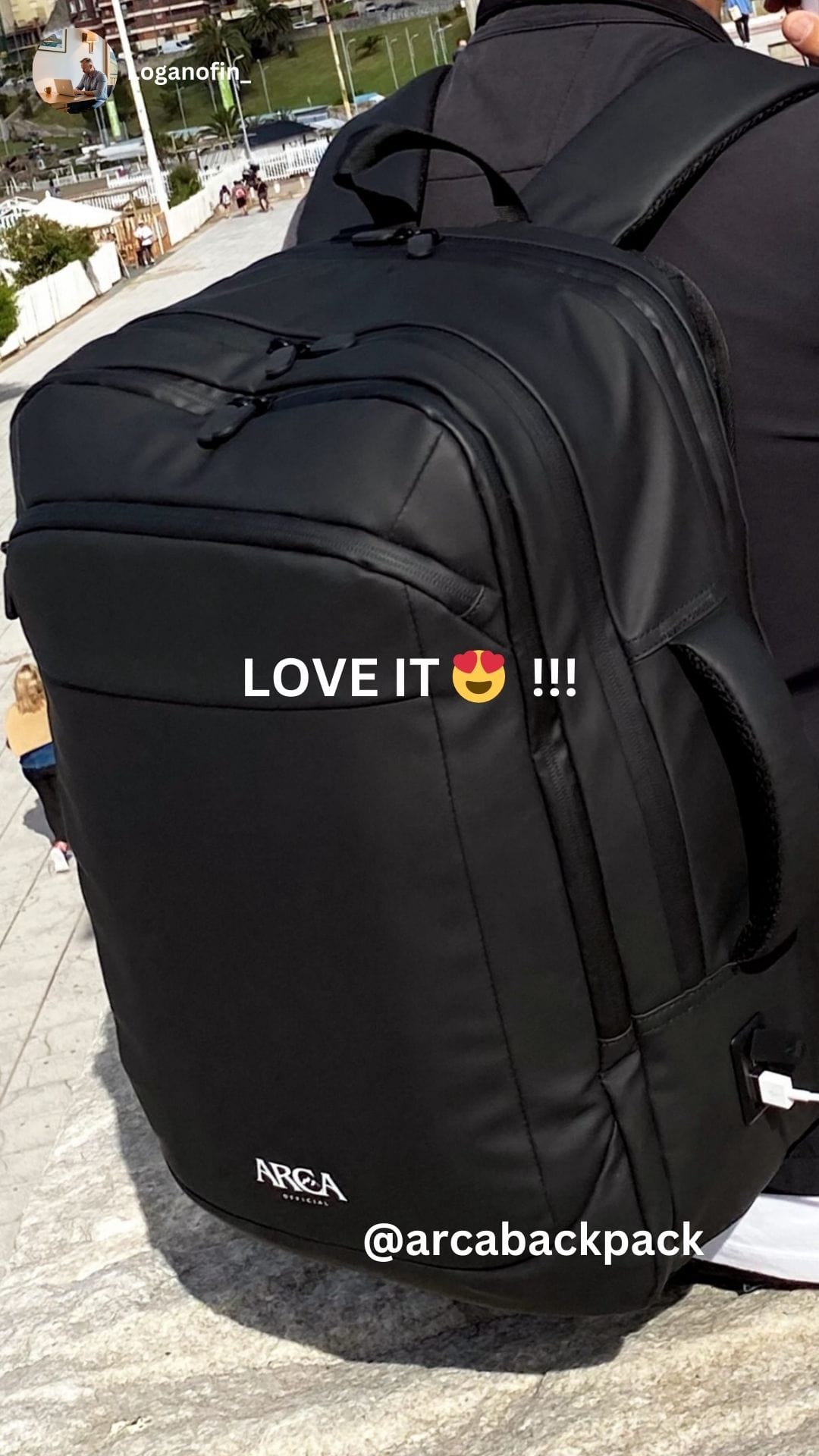 The Roomy Pro Backpack Arca Official