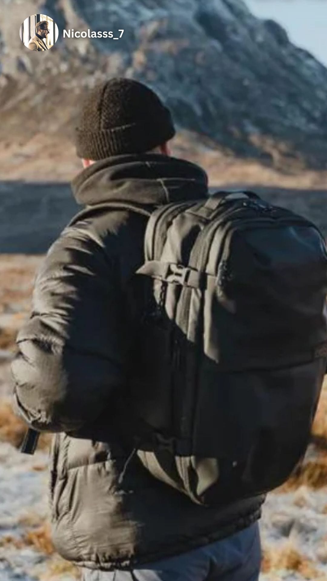 Vacuum Compression Travel Backpack Arca Official Backpacks Black / 17 Inches